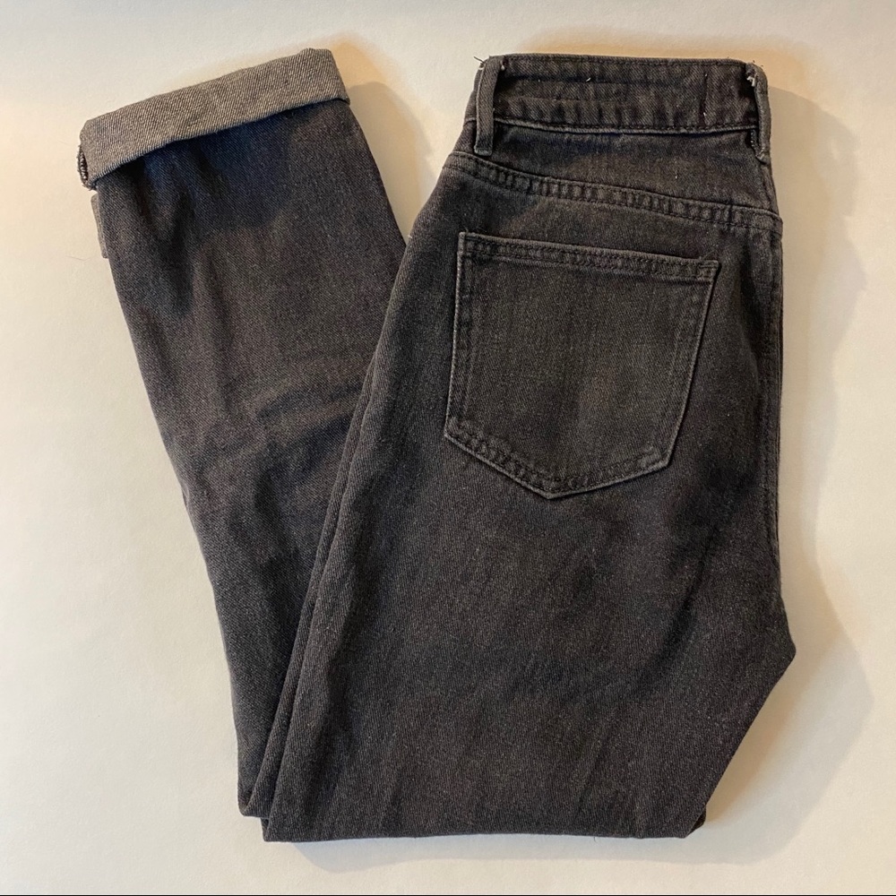 PacSun Black Denim Mom Jeans